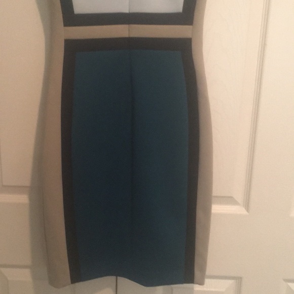 Calvin Klein Color block scuba stretch dress - Picture 7 of 8